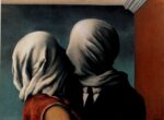 Renè Magritte Les Amants Gli amanti 1928 Exploit surrealista per Opening Ceremony. Il brand americano sceglie i dipinti di René Magritte per una capsule art-collection firmata da Manolo Blahnik, Birkenstok, Vans