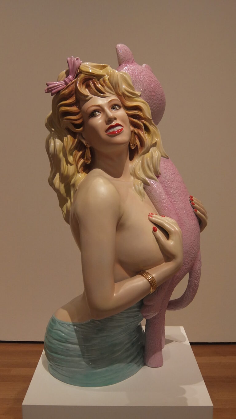 ff Koons Pink Panther ceramic on Formica base 1988 Ileana Sonnabend. Una mostra al MoMA per la più grande gallerista del dopoguerra