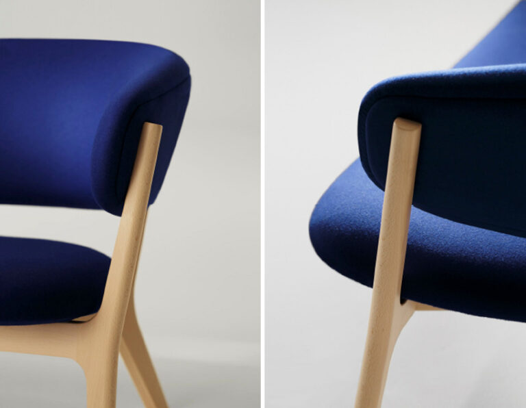 naoto fukasawa maruni wood industry designboom 03 Salone del Mobile 2014. Maruni Wood Industry: l’essenza di una sedia e di un sofà