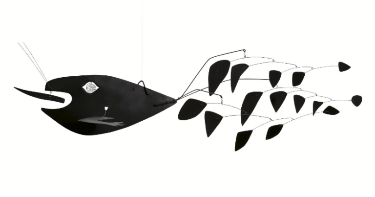 Alexander Calder Poisson volant Flying Fish L’asta d’arte più ricca della storia. Christie’s a New York tocca i 745 milioni di dollari, in una vendita piena di record: per il top lot Barnett Newman, Alexander Calder, Joseph Cornell