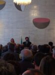 Conferenza Stampa Franceschini e Mogherini1 Ecco le immagini della nuova Collezione Farnesina. Al Ministero degli Esteri di Roma nuovo comitato, nuovo allestimento e apertura ai giovani