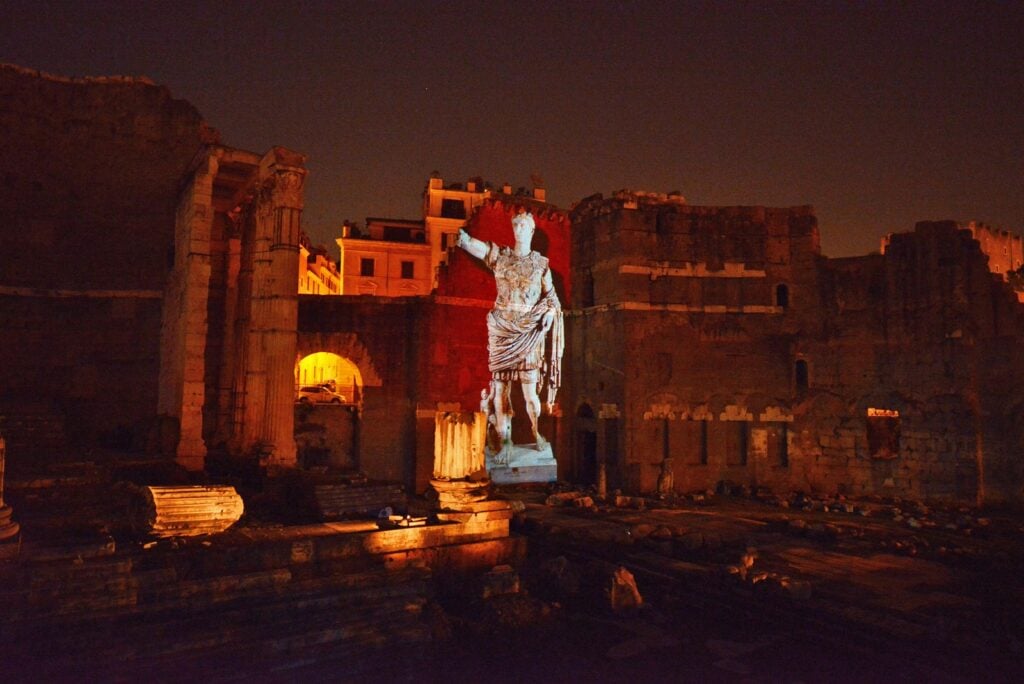 Didattica museale ai Fori Imperiali. Con Piero Angela in digitale