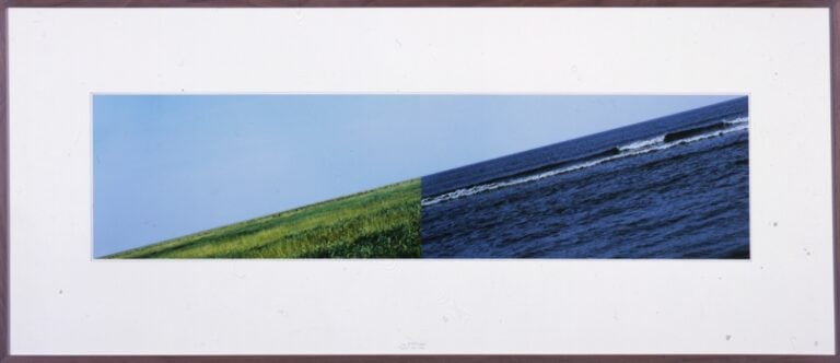 JAN DIBBETS Land Sea Horizon 2007 Le fotografie “corrette” di Jan Dibbets. Per i trent’anni di Rivoli