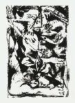 Jackson Pollock Untitled serigrafia 1951 Pollock e Michelangelo a Firenze. L’informe, il pathos e la furia