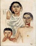 Massimo Campigli Famiglia 1929 olio su tela Museo del Novecento Raccolta Grassi Milano Massimo Campigli. Storia di un artista e di un figlio illegittimo