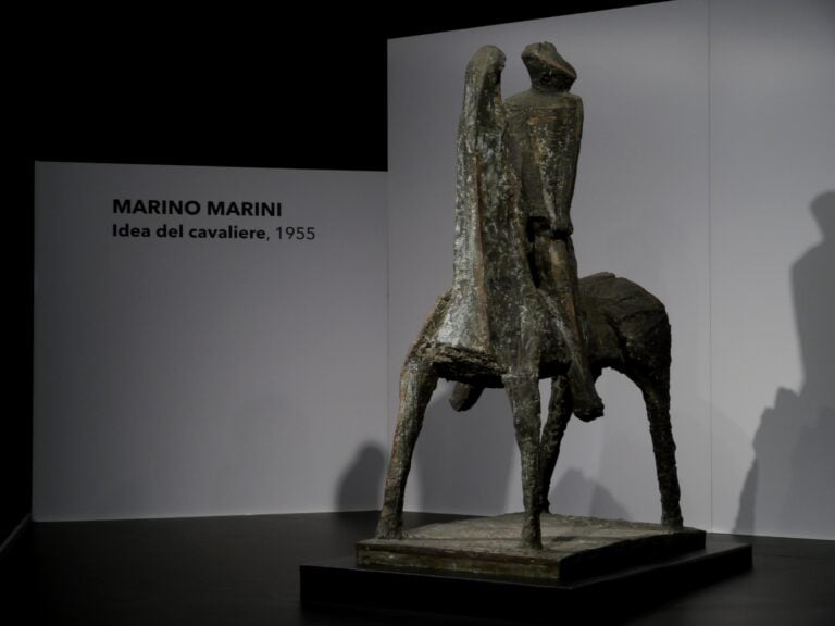 P1260517 Scultura a Malpensa: ecco svelata l’Idea di Cavaliere di Marino Marini, in mostra fino a fine agosto nell’aeroporto di Milano
