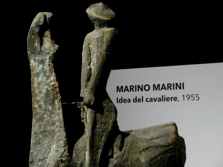 P1260533 Scultura a Malpensa: ecco svelata l’Idea di Cavaliere di Marino Marini, in mostra fino a fine agosto nell’aeroporto di Milano