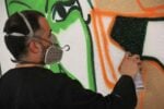 Popay metro ph Alessandro Nota Roma caput Street Art. Immagini degli interventi nella stazione della Metro Spagna nell'ambito del gemellaggio Italia-Francia: e del biglietto d'artista che potete aggiudicarvi...