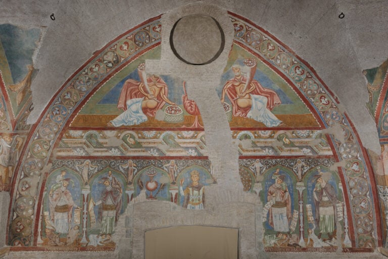 SS Quattro Aula Gotica C Soprintendenza 7 La Cappella Sistina del Medioevo. Completato a Roma il restauro dell’Aula Gotica