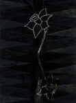 Tsibi Geva Narcissus 1989 miexed media and collage on wood panel120x90 Aspettando Tsibi Geva al Macro Testaccio. Una conversazione tra l’artista israeliano e la curatrice, Giorgia Calò: riflessioni tra pittura informale e scultura razionalista