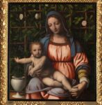 UTF 8Bernardino Luini â Madonna del Roseto â 1516 1517 ca. â Pinacoteca di Brera Milano La famiglia. Un film di Bernardino Luini