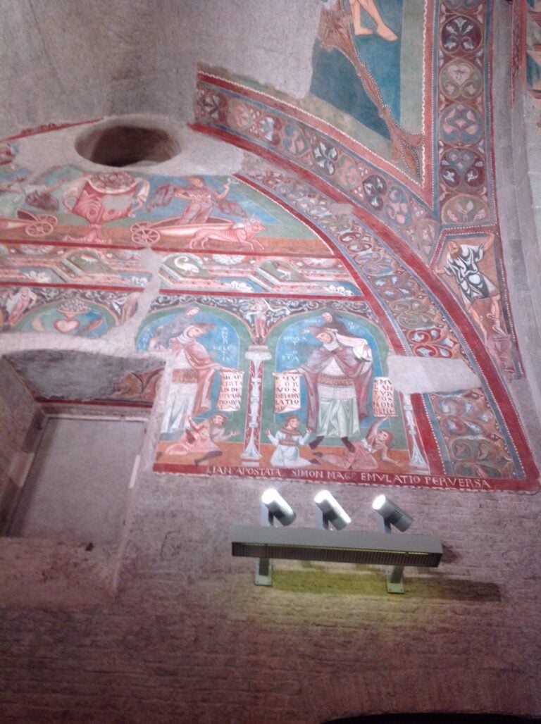 foto 211 e1400679092494 La Cappella Sistina del Medioevo. Completato a Roma il restauro dell’Aula Gotica