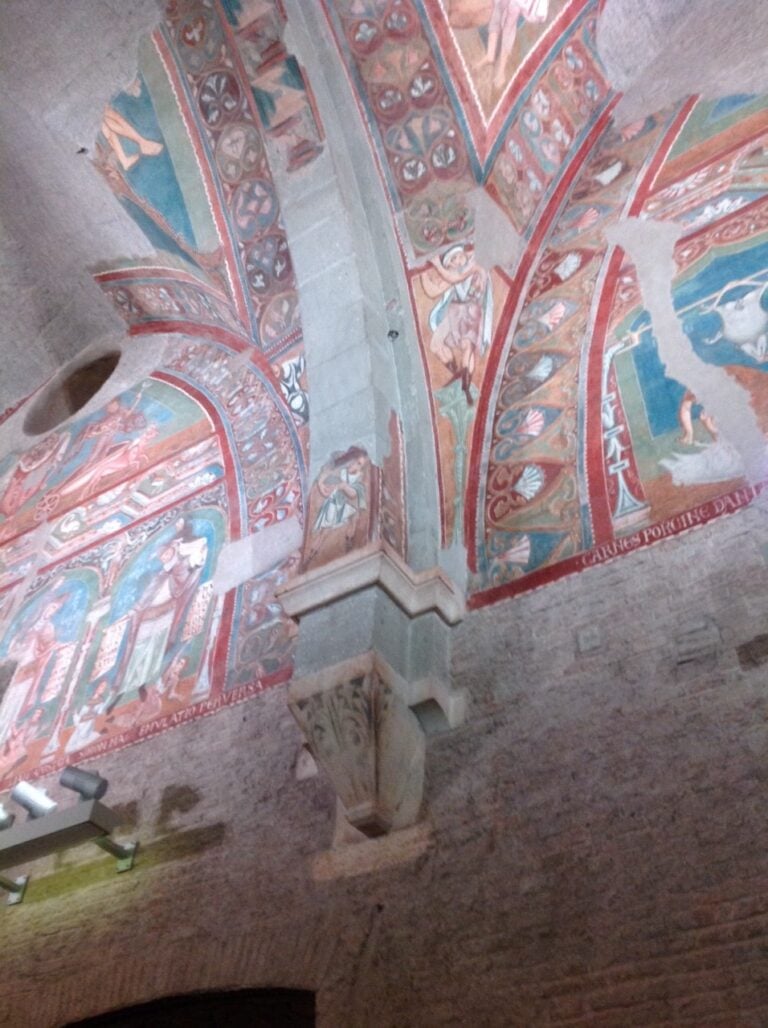 foto 47 e1400679208828 La Cappella Sistina del Medioevo. Completato a Roma il restauro dell’Aula Gotica