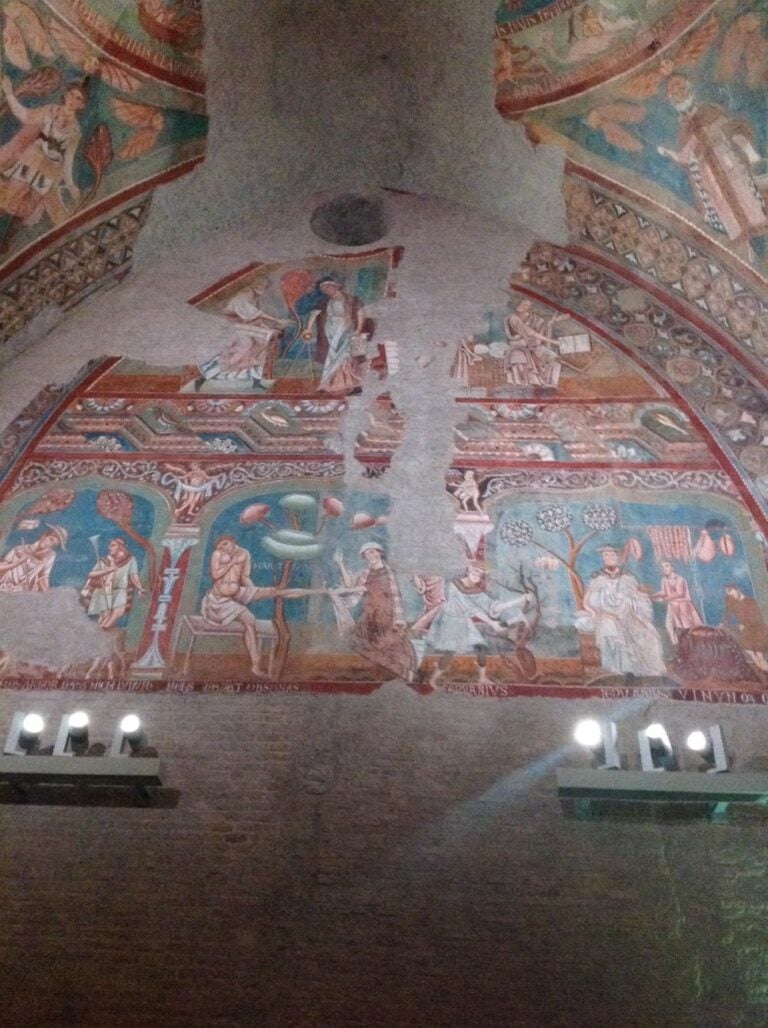 foto 8 e1400679254922 La Cappella Sistina del Medioevo. Completato a Roma il restauro dell’Aula Gotica