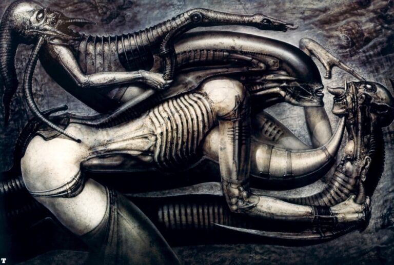 giger3 1024x689 Addio a H.R. Giger, padre di Alien e artista visionario