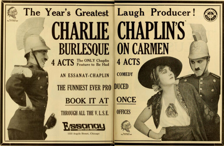A Burlesque on Carmen di Charles Chaplin 1915 GE1405 05 La Carmen a Genova: tra opera lirica e cinema