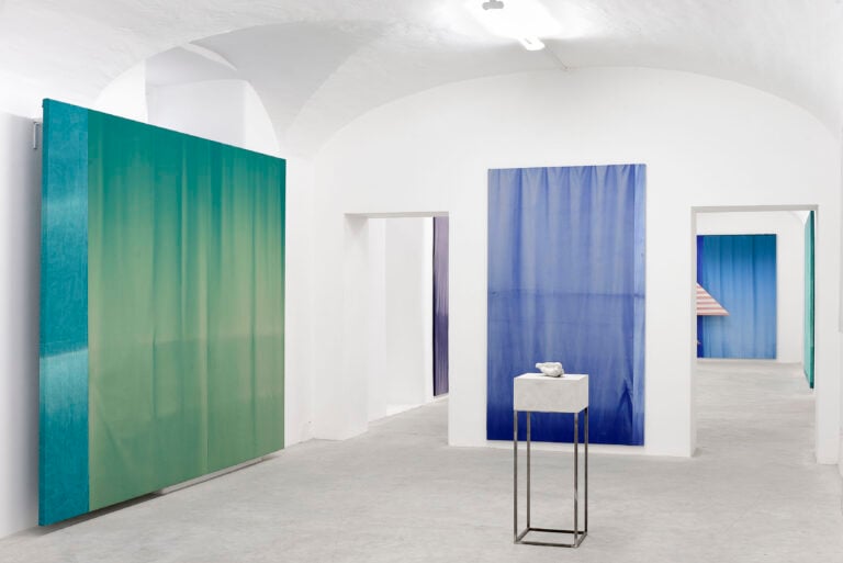 Alek O. If There is a Last Summer Morning 2014 Installation view. Photo Roberto Apa Courtesy l’artista e Frutta 3 Verande e ombrelloni. Alek O. da Frutta