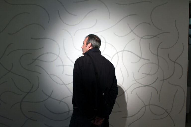 Chaira Dellerba Wall drawing 2014 I mille volti del disegno. A Roma