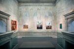 Damien Hirst e Arnulf Rainer vista parziale della mostra. Courtesy AR Museum 2014 Foto Andreas Balon 5 Hirst e Rainer al bagno delle signore. Cinque mesi a Baden bei Wien.