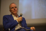 Hans Ulrich Obrist al Teatrino di Palazzo Grassi © Venezia Vision Venezia Updates: buon compleanno Teatrino. Compie un anno di attività l'ultimo nato del network Pinault: e festeggia con Hans Ulrich Obrist e Greg Lindsay