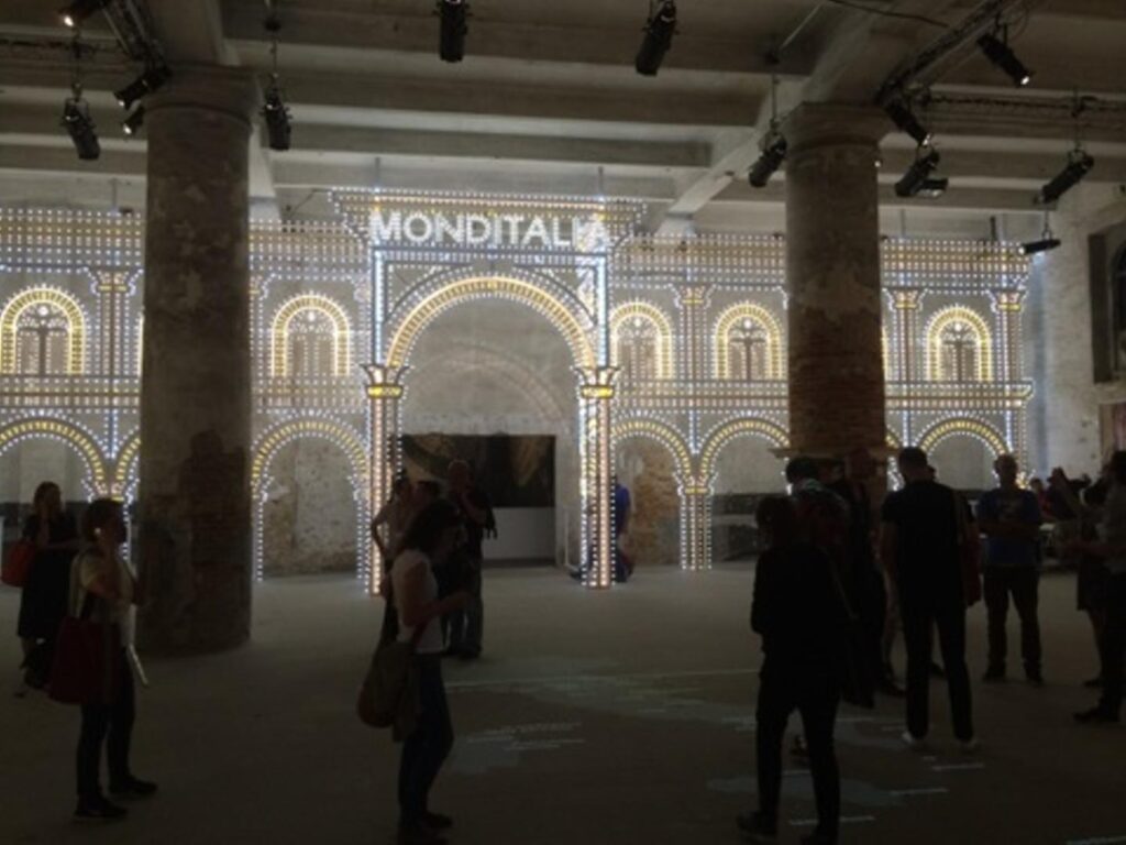 Venezia Updates: scatti rubati all’Arsenale. Ecco le prime immagini degli allestimenti di Monditalia, sezione della mostra internazionale della Biennale di Architettura di Rem Koolhaas