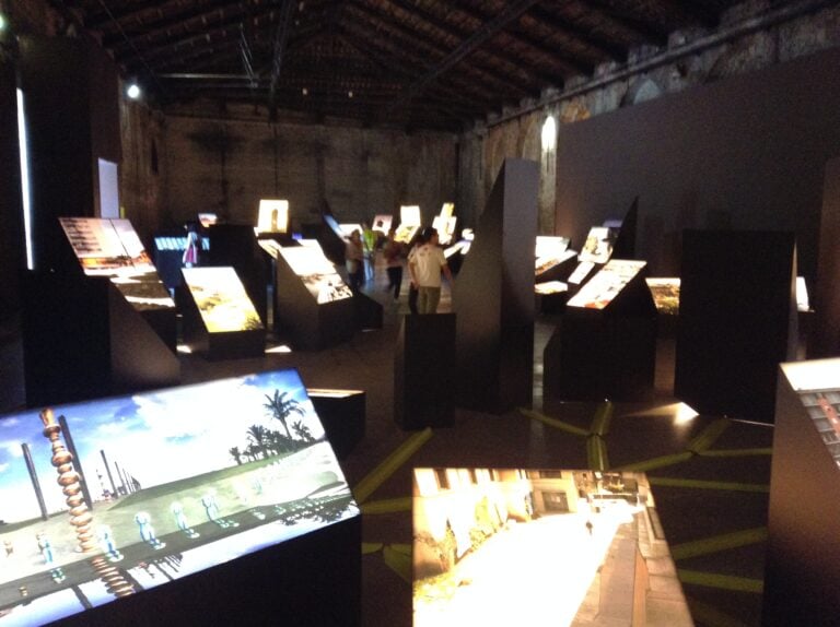 IMG 8424 Venezia Updates: Biennale Architettura, prime immagini anche dal Padiglione Italia by Cino Zucchi. Fra innesti, collage, architetture temporanee a altre sulla carta