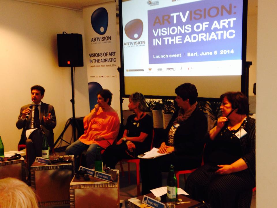 Albania, Croazia, Italia, Montenegro, unite sotto il segno dell’arte contemporanea. Presentato a Bari il progetto arTVision: si punta a fare rete a partire dalla rete
