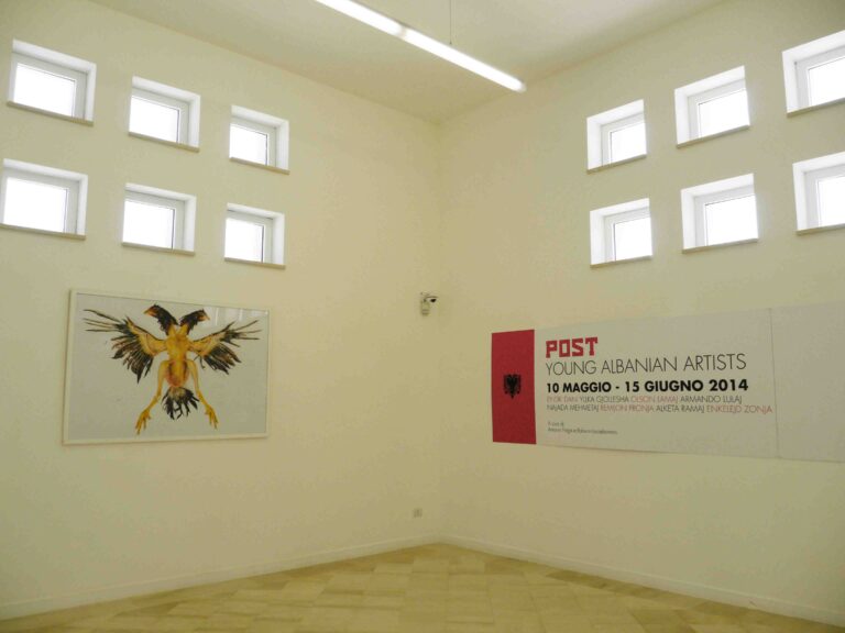 Polignano Museo Pascali Lopera di Olson Lamaj Arte in Albania. “Post” Adrian Paci
