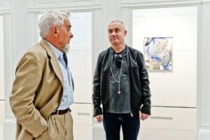 Hirst e Rainer al bagno delle signore. Cinque mesi a Baden bei Wien.