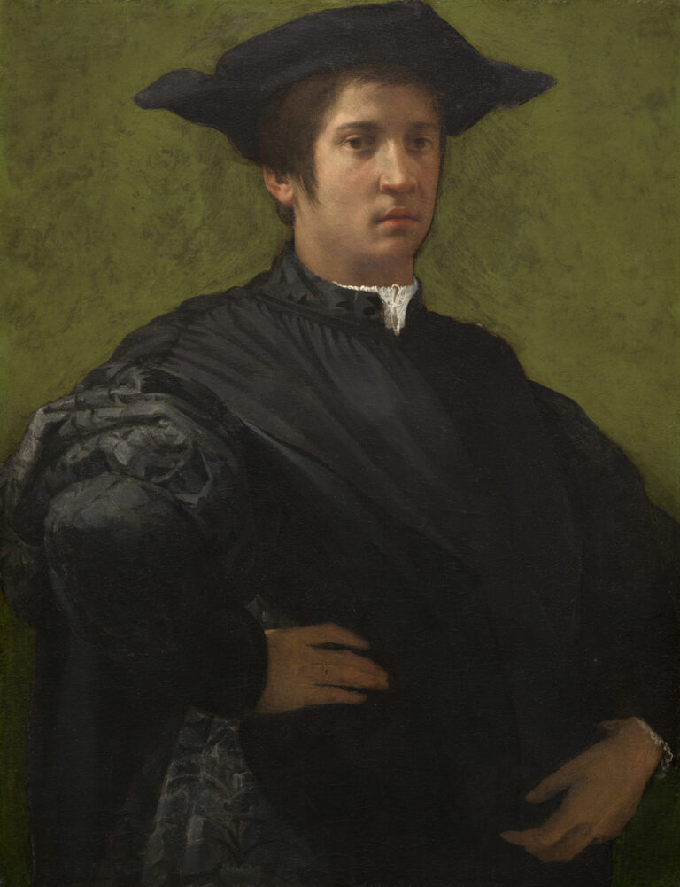 Rosso Fiorentino, Ritratto Virile, 1522, olio su tavola, cm 887x679, Washington National Gallery of Art Samuel H. Kress Collection