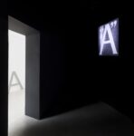 Shannon Ebner - Black Box Collision A: Gasoline & Auto Electric - veduta della mostra presso la Galleria Kaufmann Repetto, Milano 2014