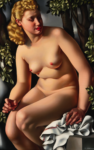 Tamara de Lempicka Suzanne au Bain Il caldo estivo infiamma anche i martelletti alle aste londinesi. Trionfo di Impressionisti e Arte Moderna da Sotheby’s e Christie’s, che segna il record all time per Kurt Schwitters