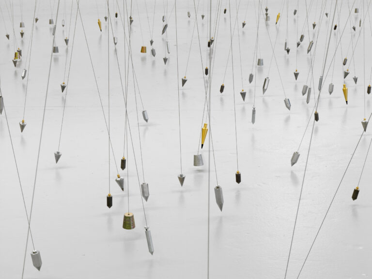 Tatiana Trouvé, 350 Points Towards Infinity, 2009, Installation view. Photo Stefan Altenburger, Courtesy, Johann König Gallery