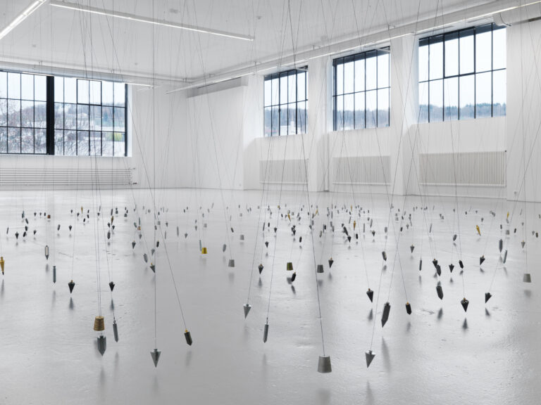 Tatiana Trouvé, 350 Points Towards Infinity, 2009, Installation view. Photo Stefan Altenburger, Courtesy, Johann König Gallery