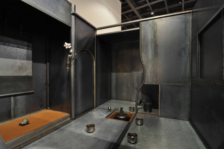 Tomohiro Kato, TETTEI, 2012, Steel and stainless steel, Courtesy of Taro Okamoto Museum of Art, Tokyo