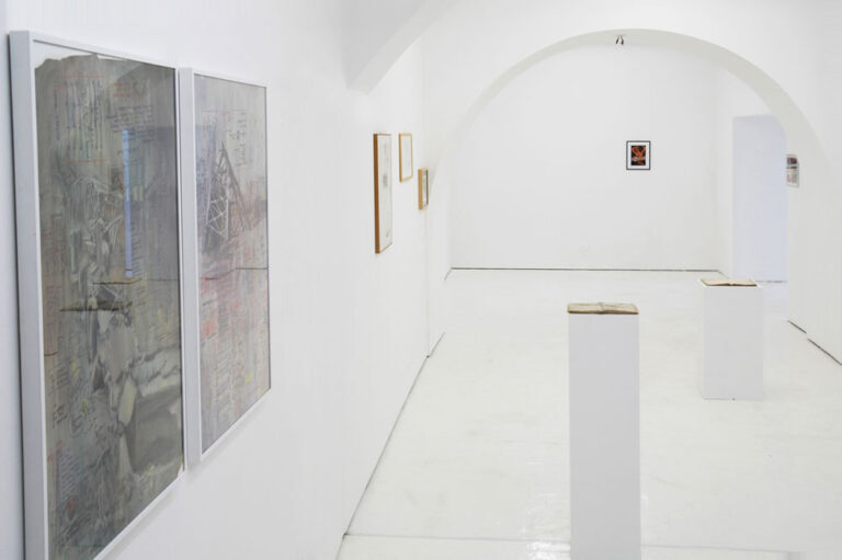 Viaggio al termine della parola veduta della mostra alla Galleria Tiziana Di Caro Salerno 2014 – Courtesy Galleria Tiziana Di Caro 7 Scambio aperto fra arte e scrittura. A Salerno