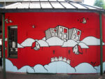 XEL.mural 4 Tour di street art al MAU di Torino. Nuove opere al Museo d’Arte Urbana. Con il Moby Dick di Opiemme in stile street poetry e i murales di Xel: ecco le immagini