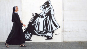 Banksy a Roma? Avvistate sue opere sui muri della Capitale. Ed è giallo, tra un sito fake e uno sticker di Mauro Pallotta