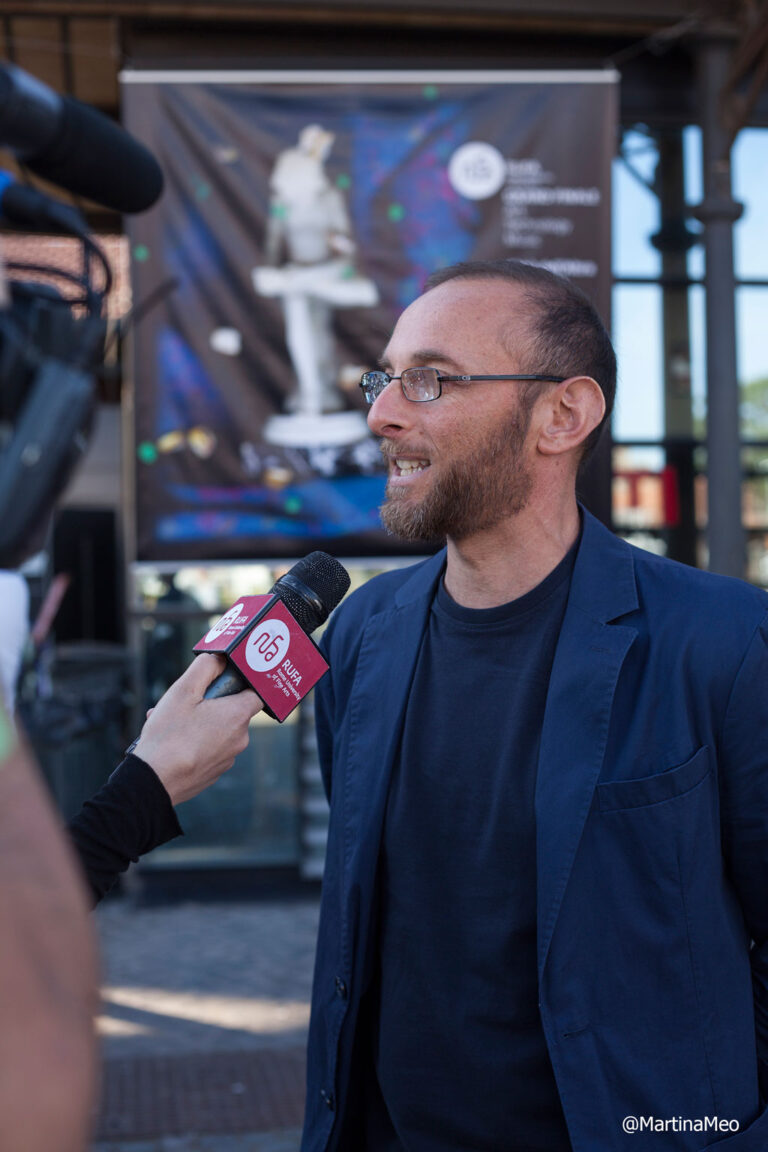 direttore RUFA Fabio Mongelli Una notte con RUFA. L’anno accademico si chiude con spettacoli, video mapping, progetti benefici, live media. Tutte le foto dell’evento all’ex Mattatoio di Roma