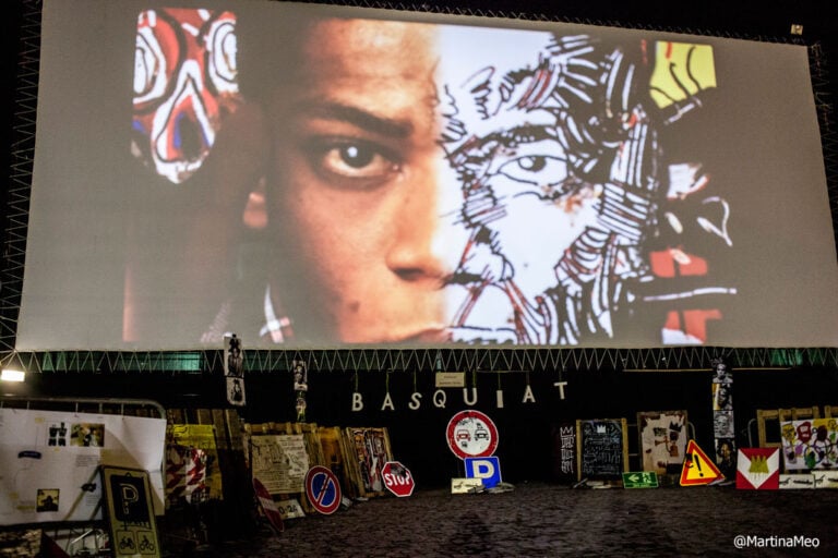 living Basquiat studenti rufa 4 Una notte con RUFA. L’anno accademico si chiude con spettacoli, video mapping, progetti benefici, live media. Tutte le foto dell’evento all’ex Mattatoio di Roma