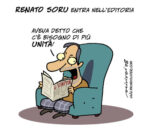 20080520 unita L’Unità stacca la spina. Novant’anni e sentirli tutti: dopo una faticosa trattativa, lo storico quotidiano di sinistra alza bandiera bianca. Lo ricordiamo, tra satira e nostalgia