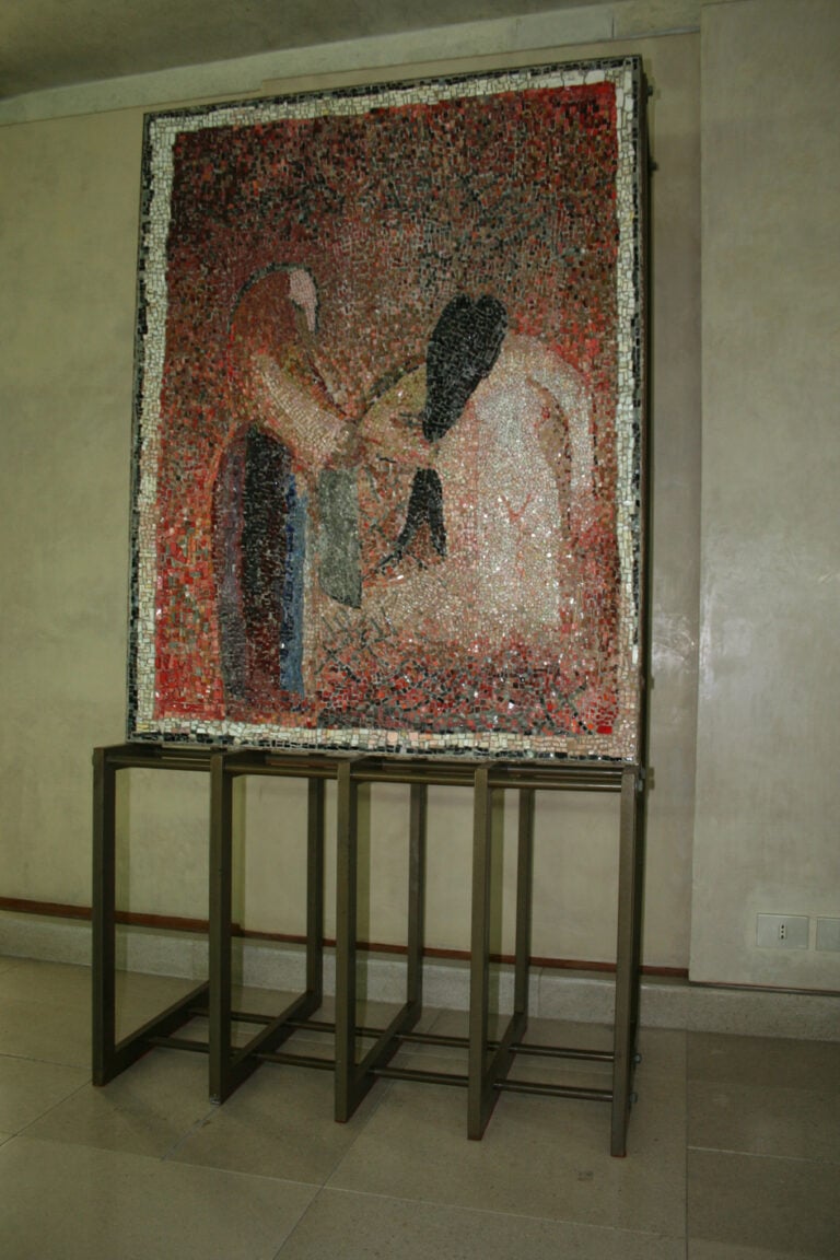 3. Carlo Scarpa e Mario Deluigi Il Bagno 1932 Mosaico a tessere vetrose Treviso Collezione Luciano Gemin Scarpa, Viani, Deluigi: quattro chiacchiere tra amici