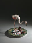 Bertozzi Casoni Flamingo 2012 ceramica policroma cm. h. 68 x 75 x 75 Le ceramiche di Bertozzi & Casoni nello scrigno di Mantova