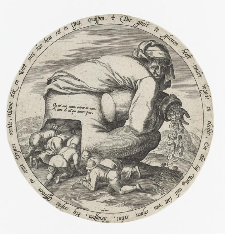 Bruegel Uomo sacco Bruegel il Vecchio, l’incisore sferzante e sarcastico