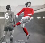 Chris Beas And Number One Was Georgie Best 2013. Courtesy of the artist and Martha Otero Gallery 800x759 L’arte e “il bel gioco”. L’omaggio del Lacma ai Mondiali di calcio in Brasile