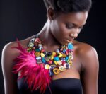 Christie Brown An Afromantic Daydream BELLA NAIJA March 2011 007 600x530 Quando la moda guarda a Sud. Ethical Fashion: talenti dall’Africa per AltaRoma