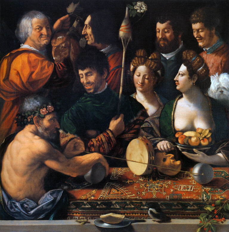 Dosso Dossi, Bambocciata, Galleria degli Uffizi, Firenze