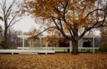 Farnsworth House Ludwig Mies van der Rohe Cinque case iconiche del Novecento, in un cartoon