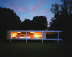 Farnsworth House Ludwig Mies van der Rohe 3 Cinque case iconiche del Novecento, in un cartoon