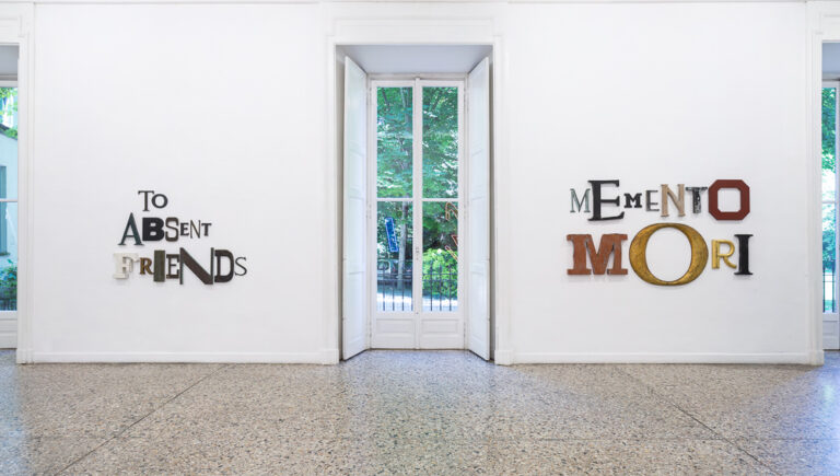 Galleria Christian Stein mostra Jack Pierson 29 aprile 2014 veduta n.2 @Agostino Osio Jack Pierson in Italia. Con le sue celebri Word Sculptures